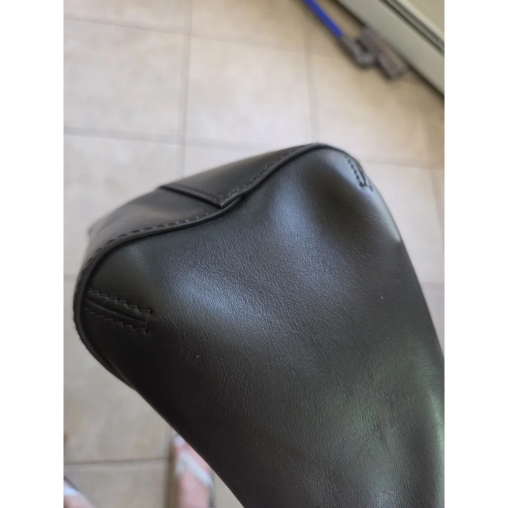 Everlane The Form Crossbody Bag Black Leather Minimalist Made In Italy